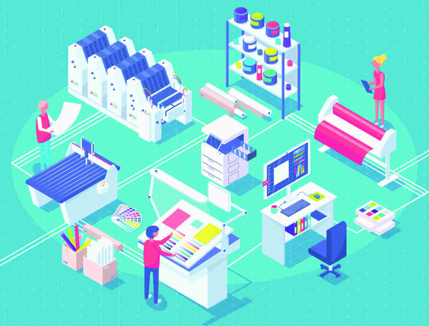 Широкоформатная печать 